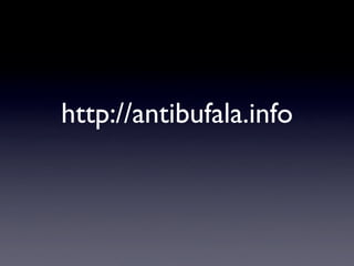 Bufale e Leggende Metropolitane