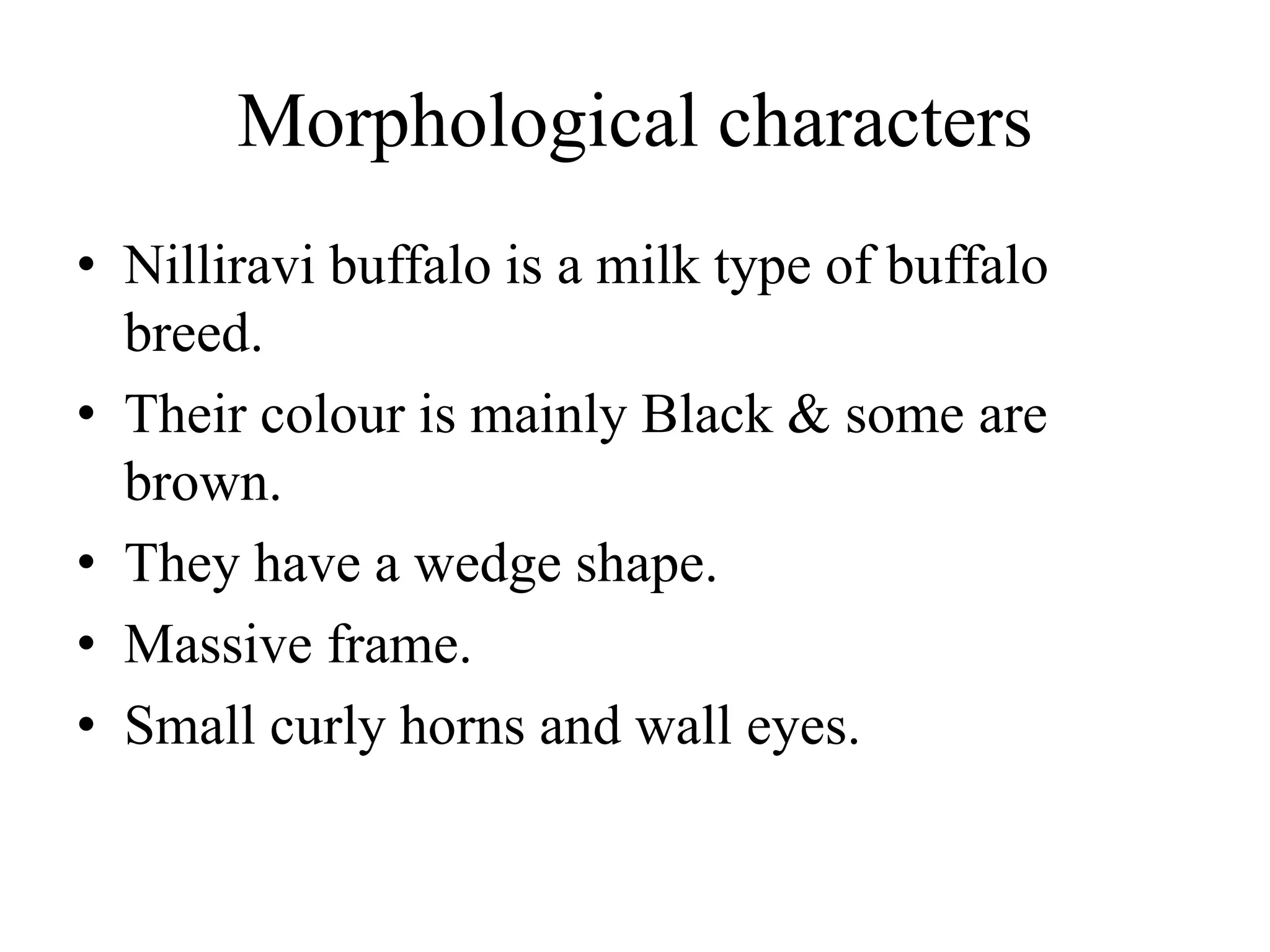 Buffalo breeds | PPT