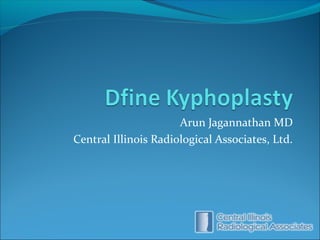 Arun Jagannathan MD
Central Illinois Radiological Associates, Ltd.
 