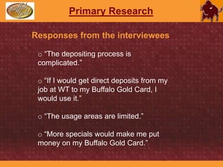     Emphasis on students