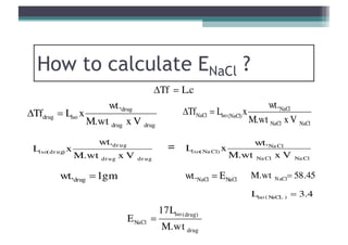 Buffered isotonic solutions