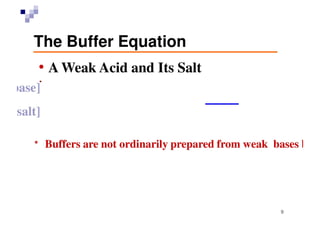 Buffered isotonic solutions
