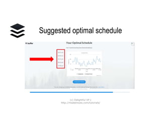 Suggested
optimal schedule
(c) Delightful VP |
http://madelreyes.com/tutorials/
 