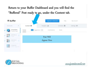 Buffer Interface Training & How to Buffer A Post | PDF