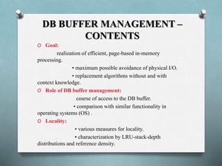 Buffer management | PPTX