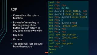 Buffer overflow | PPTX