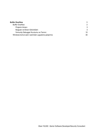 Buffer overflow | PDF