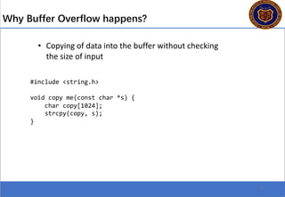 Buffer Overflow- Secure-Development- Lecture-9.pdf