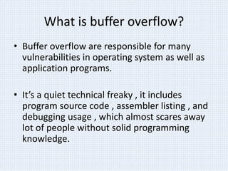 overflow definition