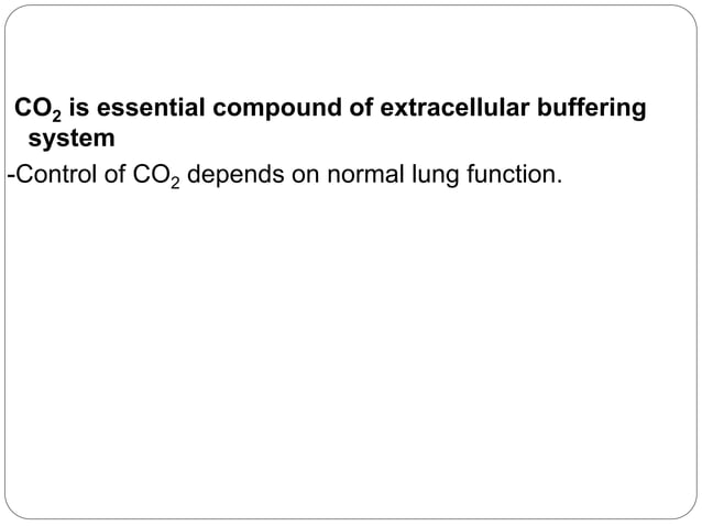 Buffers in the body | PPTX | Lung and Respiratory Health | Diseases and ...