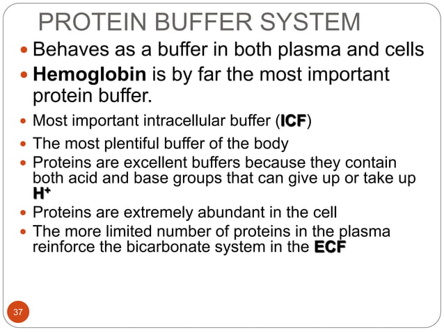 Buffers in the body | PPTX | Lung and Respiratory Health | Diseases and ...