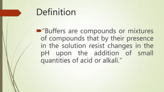 Buffer Solution: Definition, Examples, and Preparation