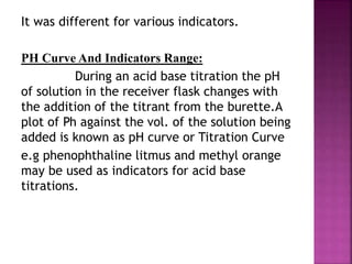 Buffer solution | PPTX