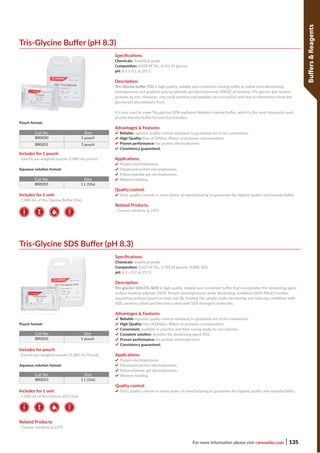 Transfer Buffer Buffers & Reagents | PDF