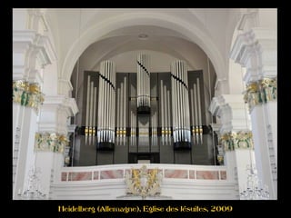 Heidelberg (Allemagne), Eglise des Jésuites, 2009
 