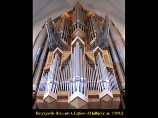 Reykjavik (Islande), Eglise d'Hallgrimur, 1992
 