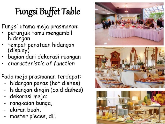 Buffet Service