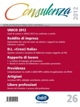 Buffetti Rivista Consulenza26 12
