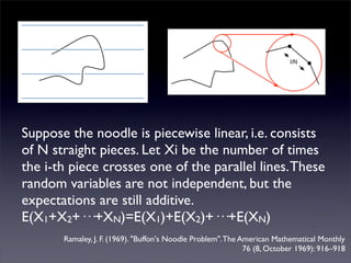 buffon’s needle – python and turtle Images High... Buffon\'s needle: fun and fundamentals | PDF