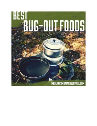 Best bug-out foods