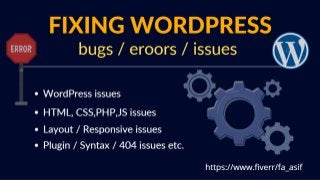 Are you stuck with WordPress problems/errors/bugs you can't figure out how to fix?