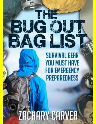 Bug Out Bag
Bug Out Bag List 1
 