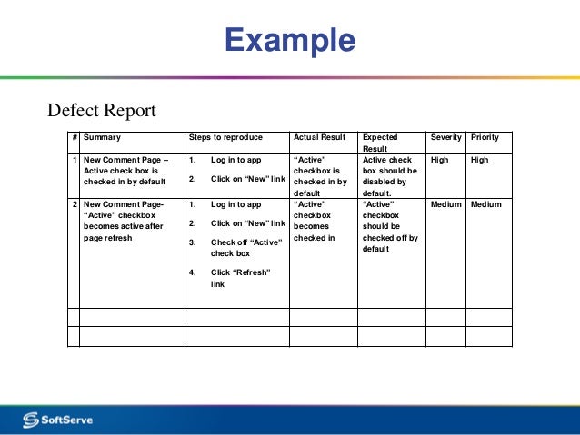 bug reporting and tracking