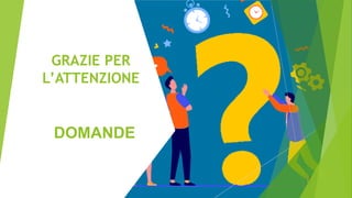 DOMANDE
GRAZIE PER
L’ATTENZIONE
 