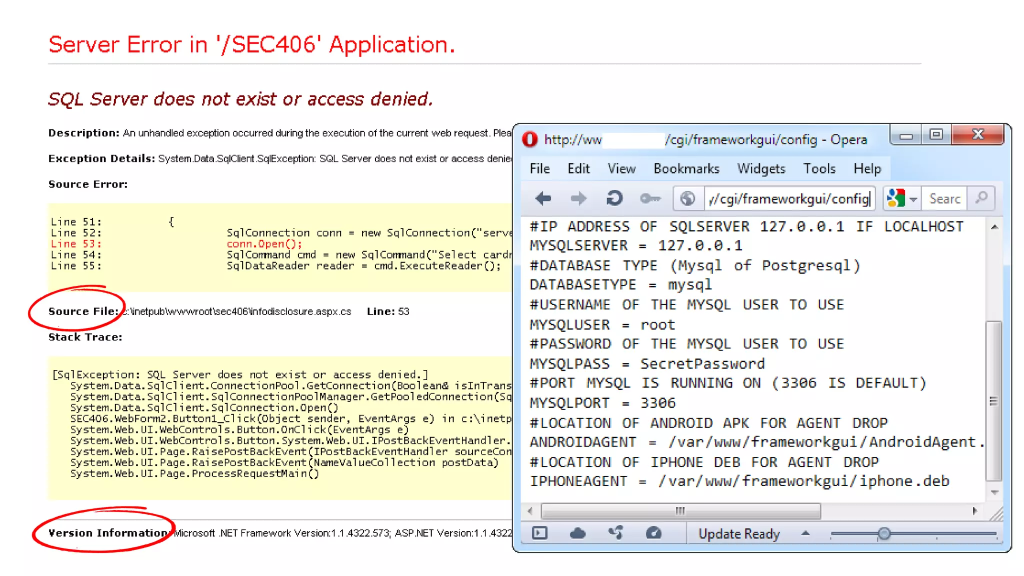Limit Information Disclosure
 