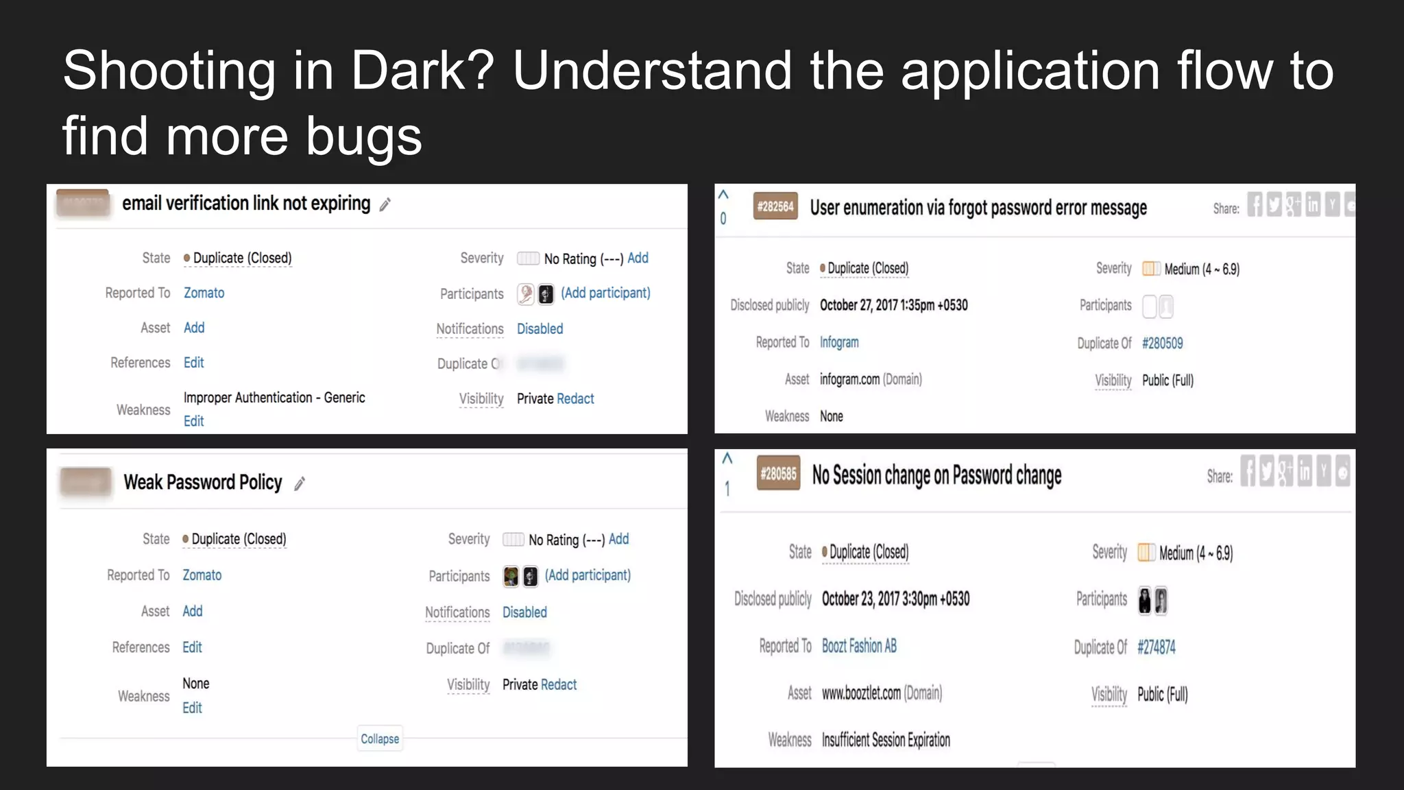 Shooting in Dark? Understand the application flow to
find more bugs
 