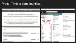 Profit!! Time to earn bounties...
 