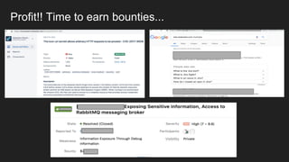 Profit!! Time to earn bounties...
 