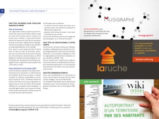 30

Comment financer votre formation ?

VOUS ÊTES SALARIÉ(E) D’UNE STRUCTURE
PUBLIQUE OU PRIVÉE

Plan de formation
Les organismes privés et publics peuvent financer des actions de formation dans le cadre
d’un plan de formation dont le contenu est
laissé à leur initiative. Le plan de formation
permet de financer les frais liés à la formation
(coût de la formation, déplacements, hébergement) et de prendre en charge la rémunération
du salarié (partiellement ou en totalité).
Pour savoir si votre projet peut être financé
dans le cadre du plan de formation, adressez-vous au service des ressources humaines
de votre entreprise, administration ou OPCA
(Organisme Paritaire de Collecte Agrée ex : Uniformation), afin de présenter la formation envisagée (contenu, organisme, durée, programme)
; fournissez un devis.

Droit individuel à la formation (DIF)
Le DIF permet aux salariés en CDI, CDD ou fonctionnaires de se constituer un crédit d’heures
de formation de 20 h par an (pour un temps
complet). Ce crédit est capitalisable sur 6 ans
dans la limite de 120 h. L’initiative d’utiliser les
droits à formation ainsi acquis appartient au
salarié, mais le choix de l’action de formation
s’effectue en concertation avec l’employeur. Si
vous êtes agent public, vous ne pourrez utiliser
le DIF que pour des actions inscrites au plan de
formation de votre administration.

La formation peut se dérouler :
- en dehors de votre temps de travail, vous
percevrez alors une allocation équivalant à
50% de votre salaire net ;
- pendant votre temps de travail : vous serez
rémunéré au taux normal.
Les frais de formation sont pris en charge par
votre employeur ou un fond de formation.

le Musigraphe, outil
dynamique et contributif de mise
en réseau des musiques et des
musiciens de Rennes.

VOUS ÊTES UN PROFESSIONNEL À VOTRE
COMPTE
Commerçants, artisans, professions libérales,
travailleur indépendant (non salarié) vous cotisez obligatoirement à des fonds de formation
patronaux. Ces cotisations, obligatoires, sont
en règle générale directement prélevées sur
vos cotisations URSSAF / RSI.
Prenez contact avec l’organisme qui gère le
fonds de formation correspondant à votre secteur d’activité et demander lui un formulaire de
financement de formation, ainsi que la procédure à suivre.
VOUS ÊTES DEMANDEUR D’EMPLOI
Vous avez probablement la possibilité de
suivre une formation financée soit par l’État,
soit par la Région, soit par le Pôle Emploi.
Les modalités d’attribution étant relativement
complexes, pour toute demande de renseignement, adressez-vous à votre agence Pôle
Emploi.

Plusieurs personnes au sein de votre structure participent à la même formation ? Des tarifs
dégressifs peuvent être appliqués. Pour plus d’information, n’hésitez pas à nous contacter :
formation@asso-bug.org / 02 99 30 77 95

musigraphe.fr
Une communauté de
proximité à but non
lucratif, ouverte aux
particuliers, associations
et collectifs.

rennes.ruche.org

wiki-rennes.fr

AutoportrAit
d’un territoire
par ses habitants

 