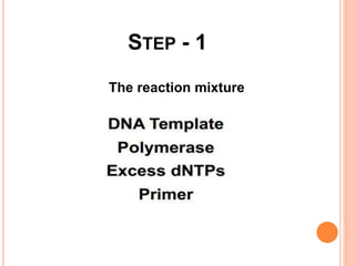 STEP - 1
The reaction mixture
 