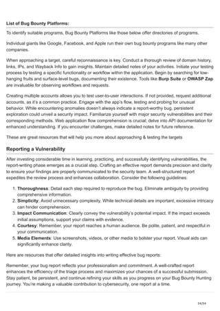 Bug Bounty Blueprint : A Beginner's Guide | PDF