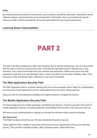 Bug Bounty Blueprint : A Beginner's Guide | PDF