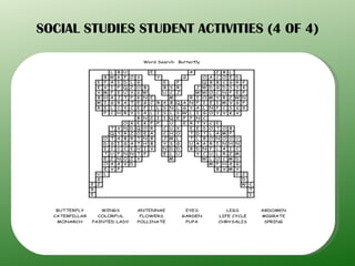 SOCIAL STUDIES STUDENT ACTIVITIES (4 OF 4) 