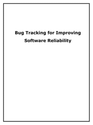Bug Tracking System In Java , Bug Tracking System Abstract – CCLPID