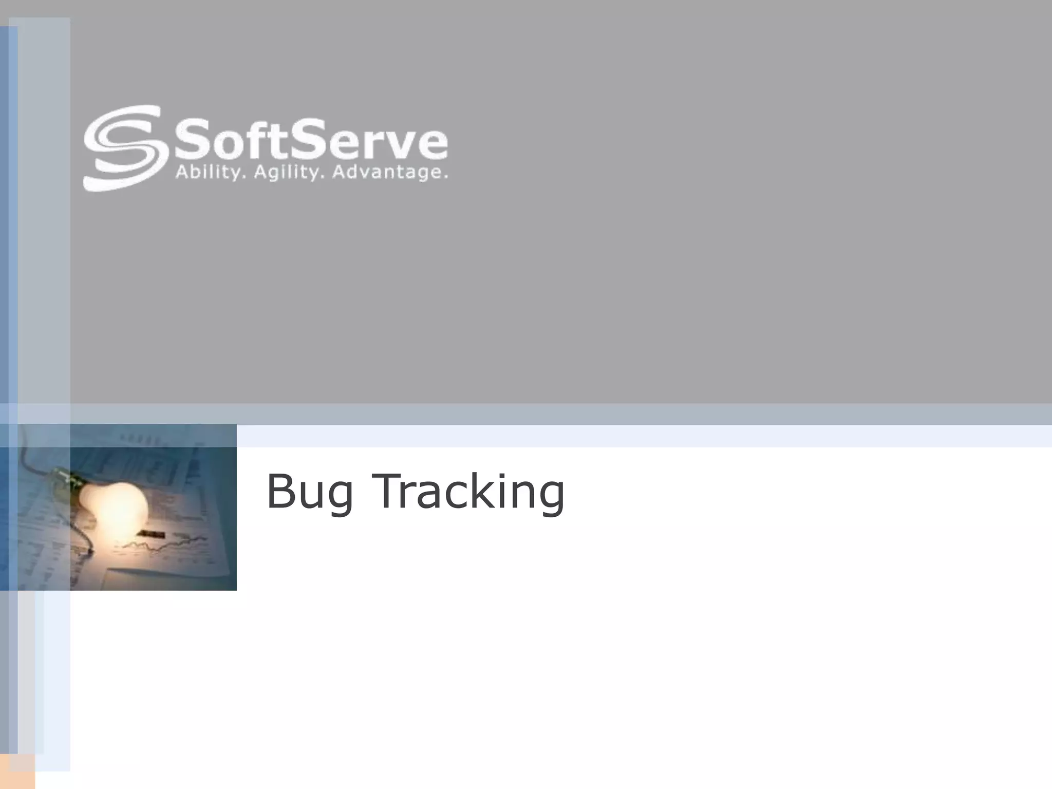 Bug Tracking
 