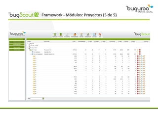 Framework - Módulos: Proyectos (5 de 5)
 