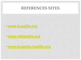 Bugzilla | PPTX
