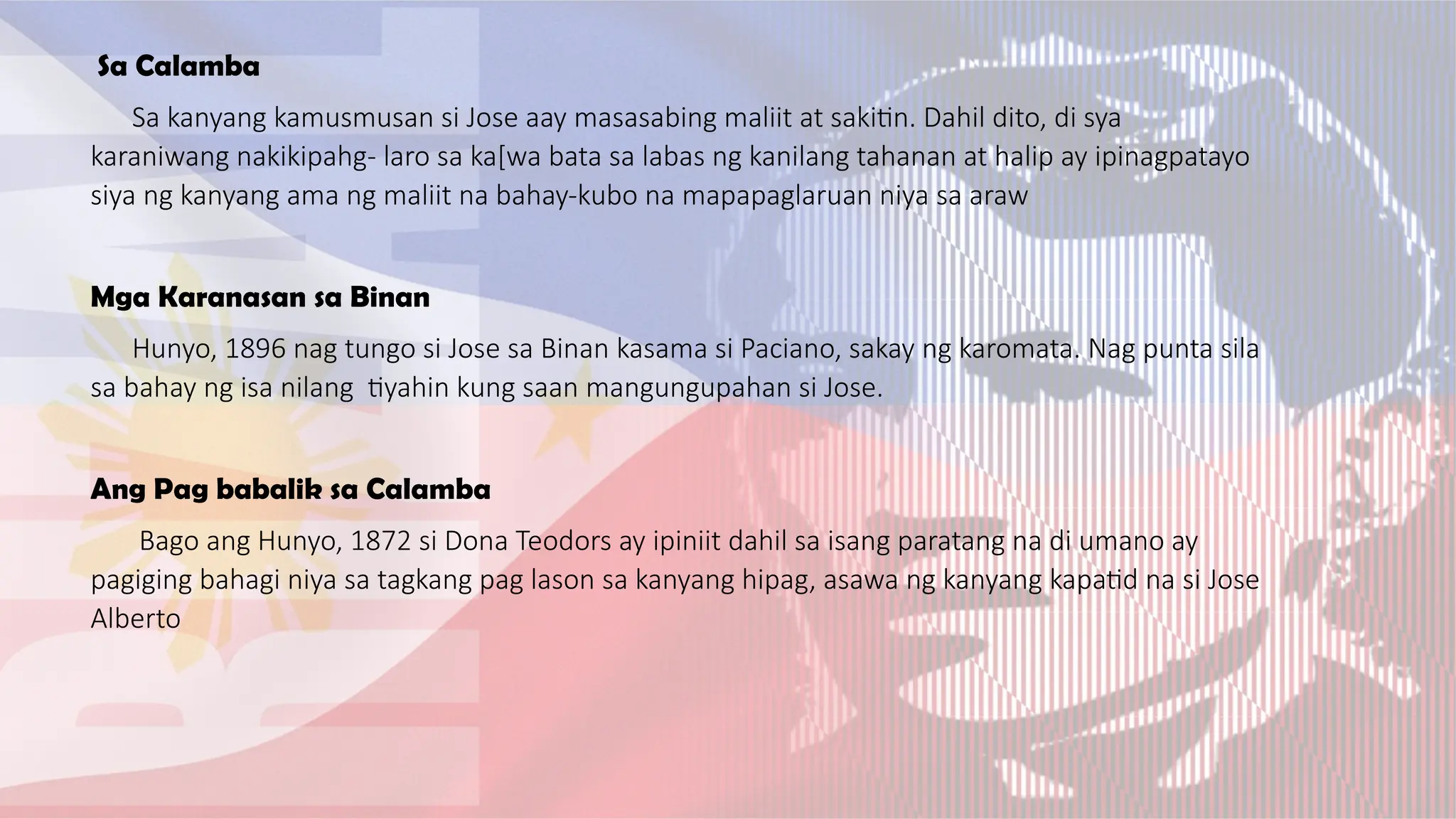 Rizal: Buhay Kabataan ni Gat Jose Rizal.pptx