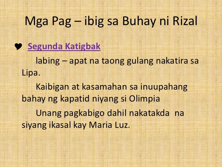 Mga Tanong At Sagot Tungkol Kay Jose Rizal - Conten Den 4