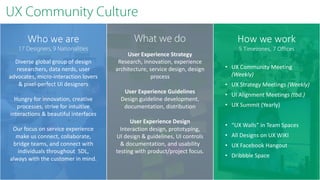 Building the User Experience Community at SDL | PDF