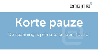 Korte pauze
De spanning is prima te snijden, tot zo!
 