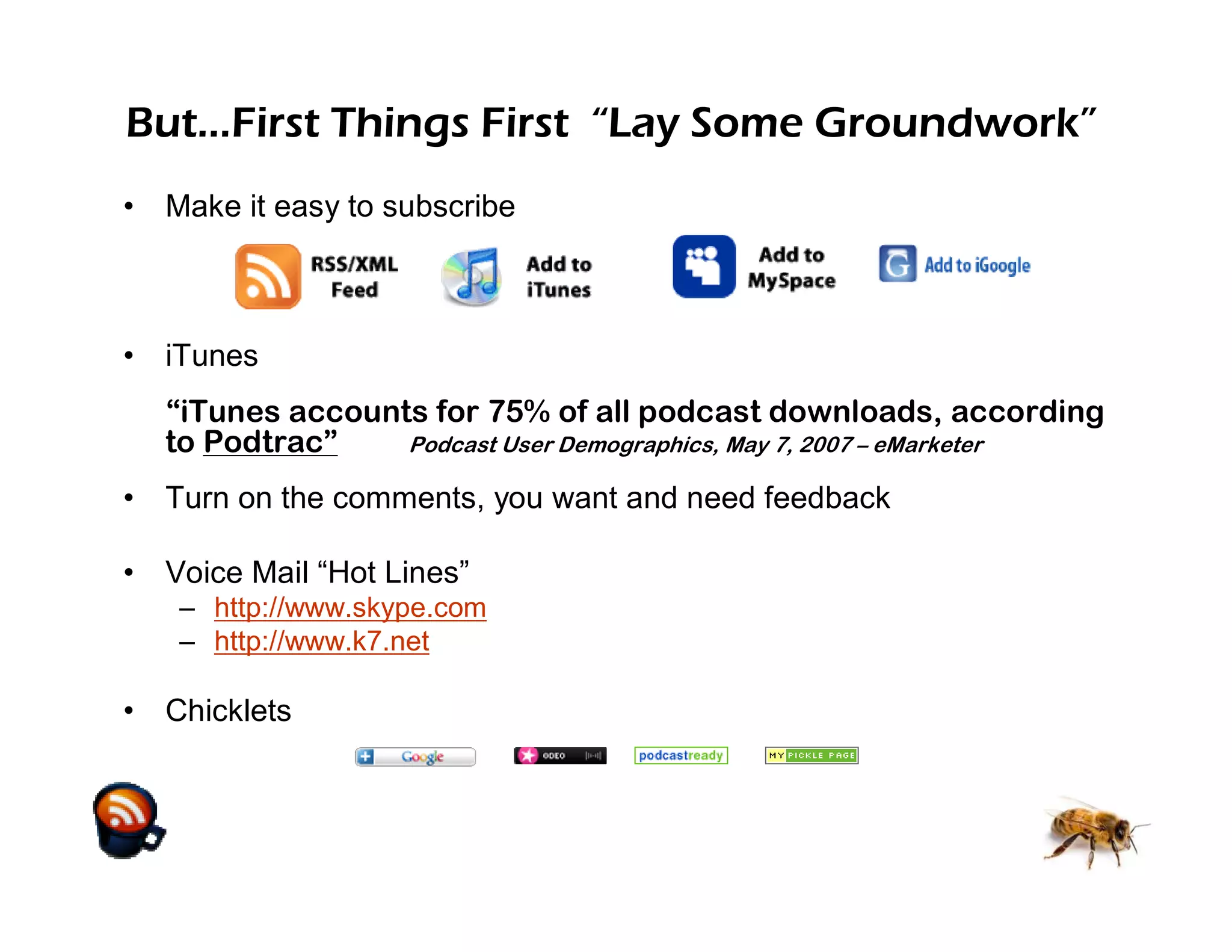 Build a Buzzing Podcast With Little or No Money