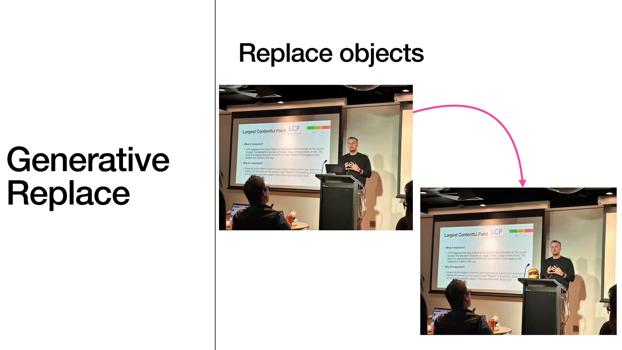 Generative
Replace
Replace objects
 