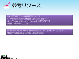 build 2012 Windows Azure 的まとめ