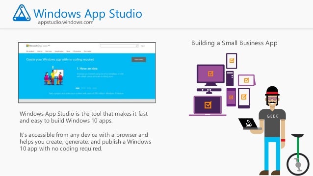 Build 2016 - P438 - Easily and Quickly Create Apps for Small Business…
