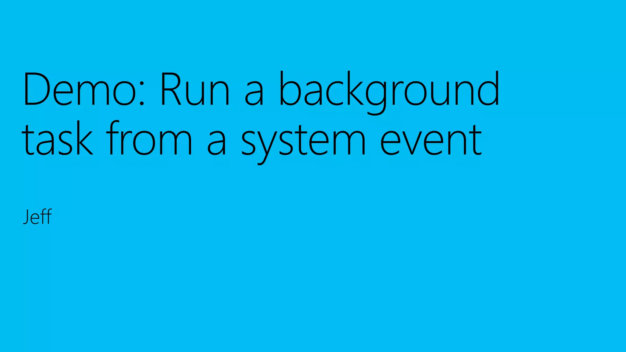 Build 2016 - P447 - Hosted Web Apps Myth #4: Hosted Web Apps Take Too Long to Load